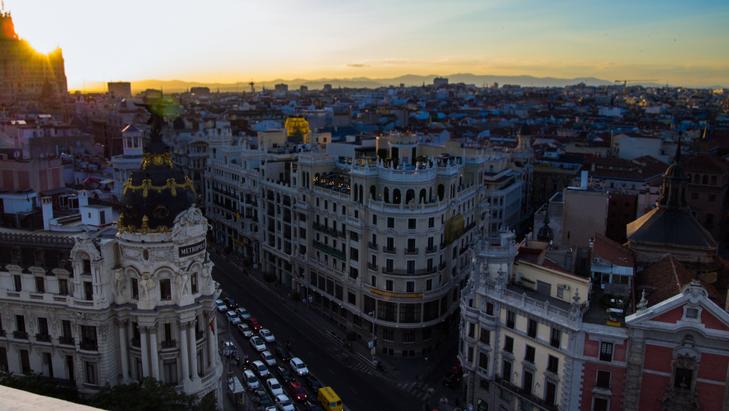 Madrid rooftop terrace belles artes