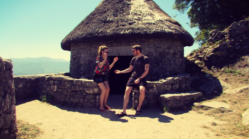 ancient settlements in A Guarda Galicia, Spain