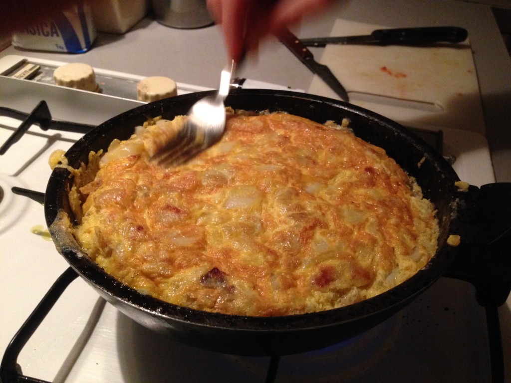 Homemade Tortilla espanola