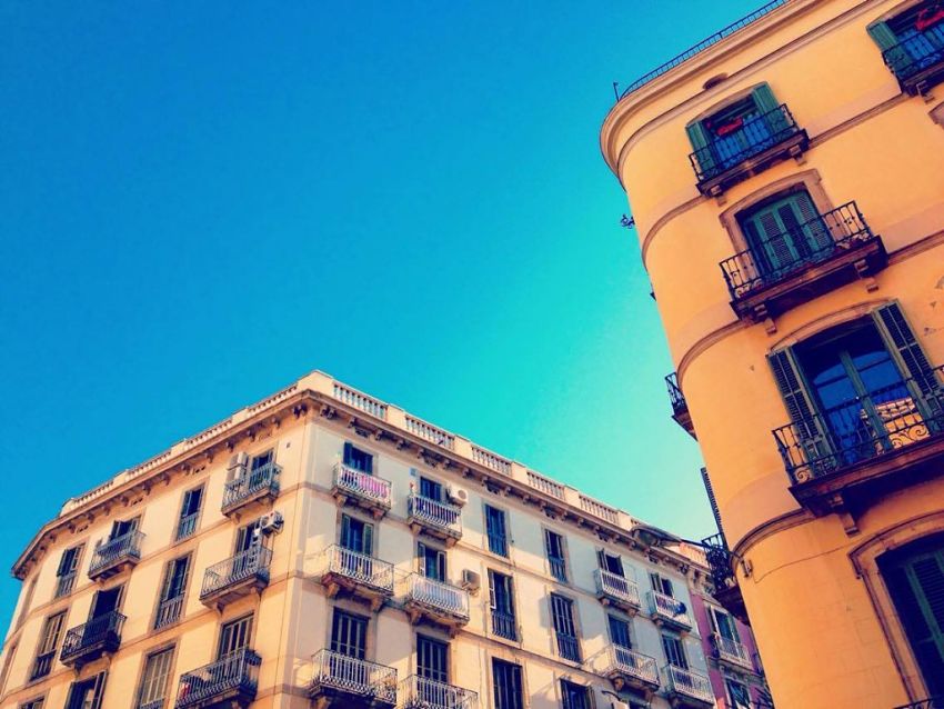 Barcelona's El Born barrio looks good in blue