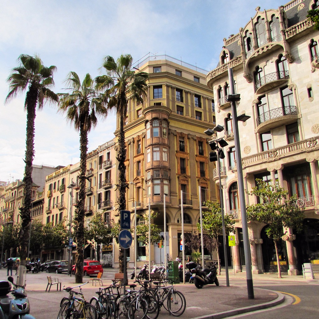 Palaces converted to luxury hotels in Eixample
