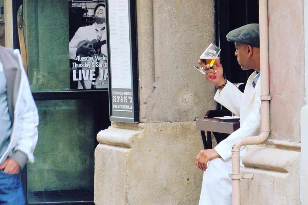 Street Life in Barcelona's charming Born Barrio