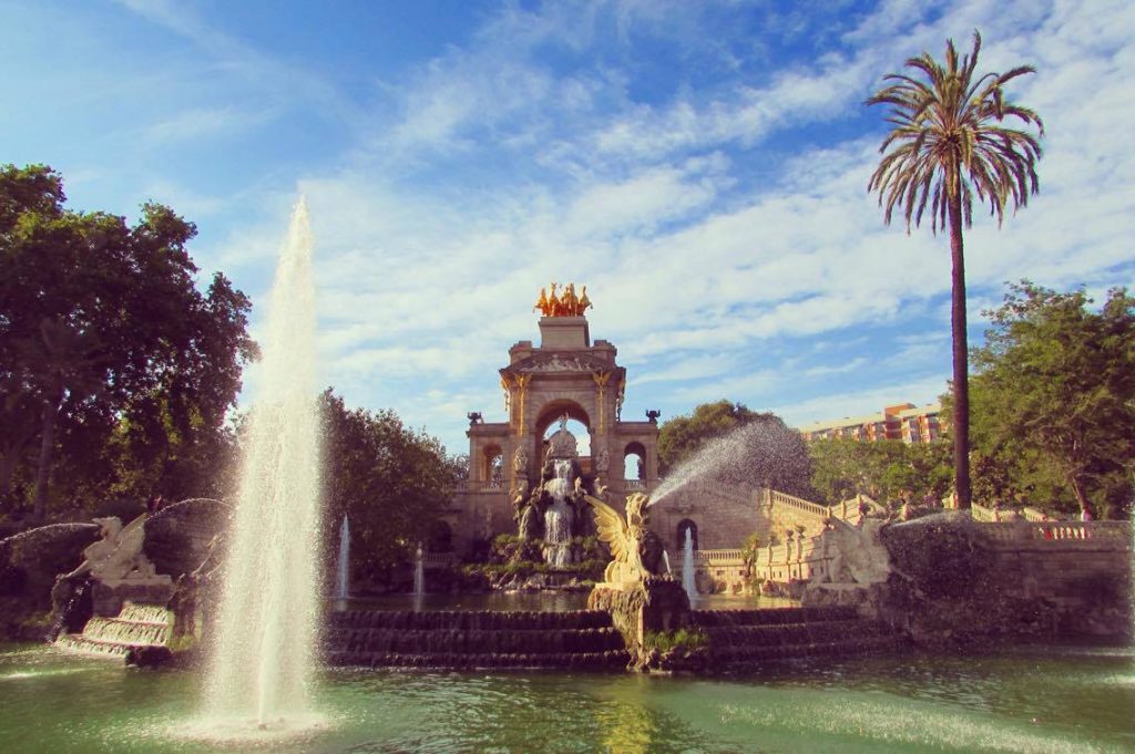 The famous fountain in Parc de la Ciutadella. Some say Gaudi had a part to play in tis creation, though it's clearly too classic for him to have been fully involved.