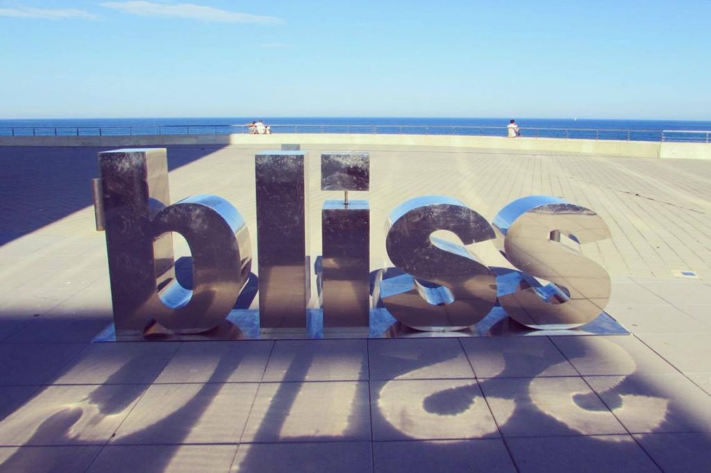 Secret spot near Barcelona beach