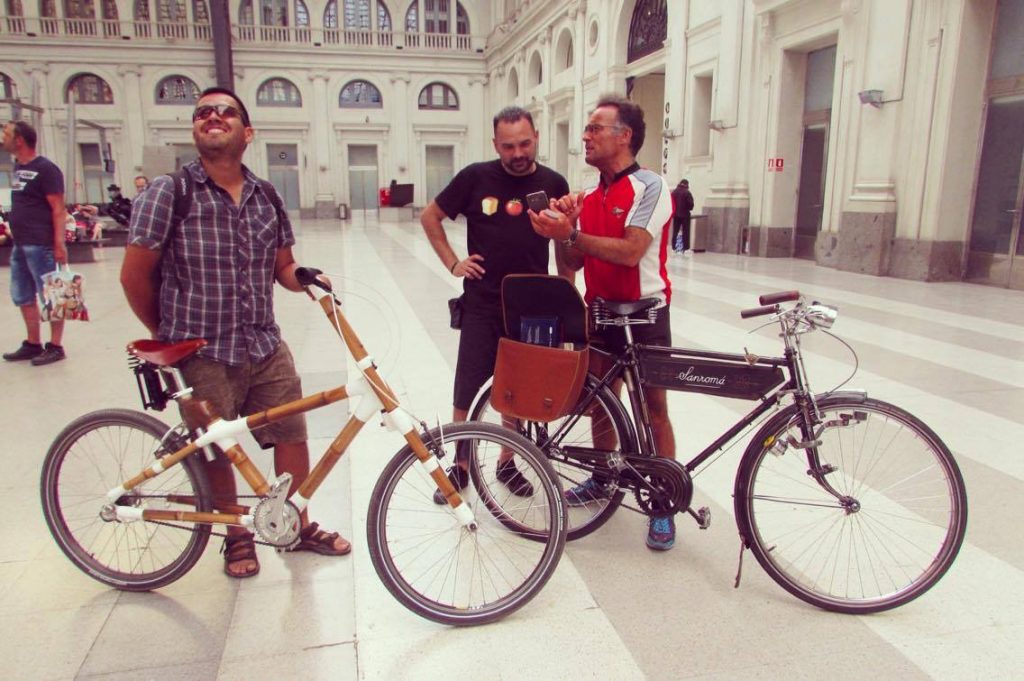 The future of cycling meets the past.