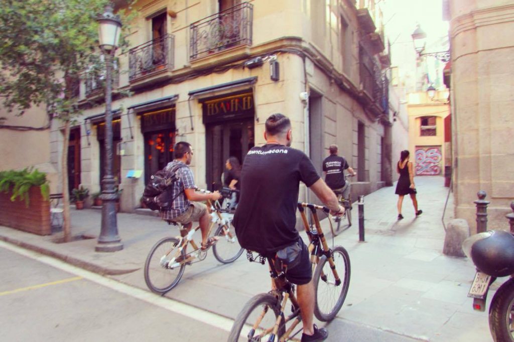 Away from the beach and into the narrow streets of the Gothic Quarter