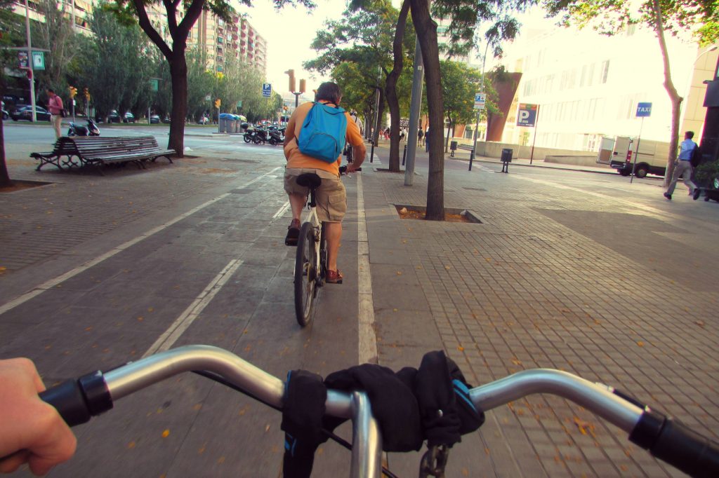 Barcelona cycle tracks