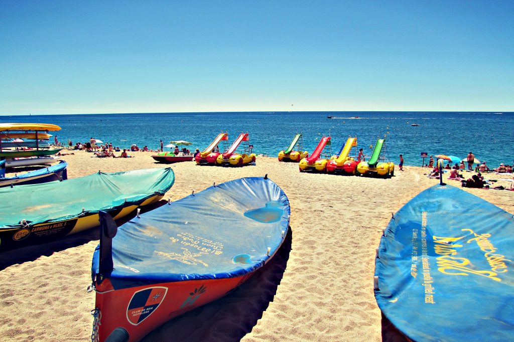 Lloret de Mar beach, Costa Brava