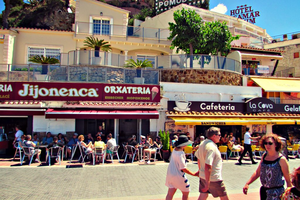 Tossa de Mar cafes and Orxaterias