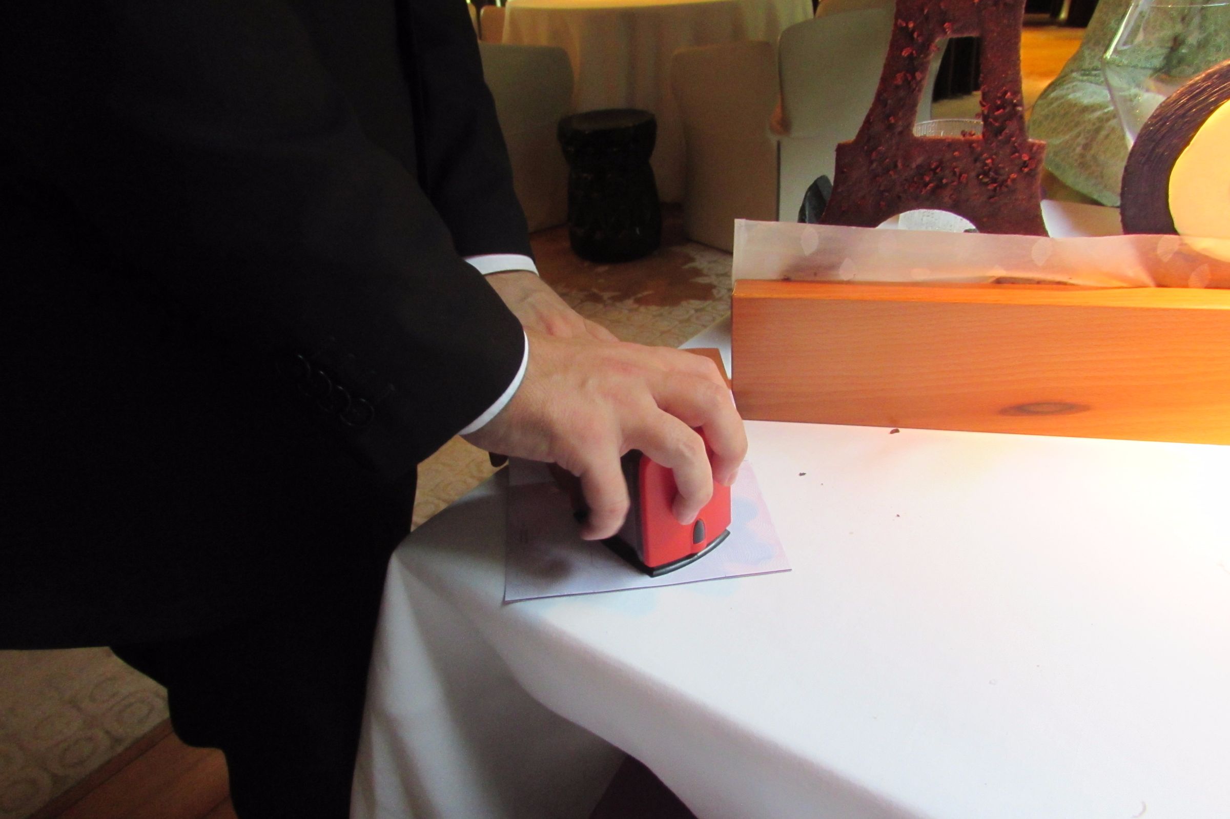 "The Trip" Passport tasting menu at the 2-Michelin starred restaurant in Barcelona