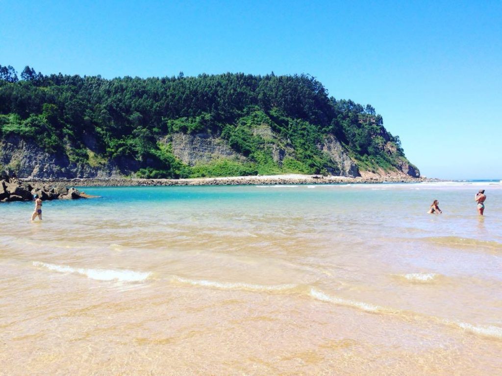 Rodilles beach, Asturias Surf beach