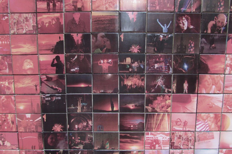 Joan Fontcuberta’s “Kiss of Freedom” mosaic in Barcelona