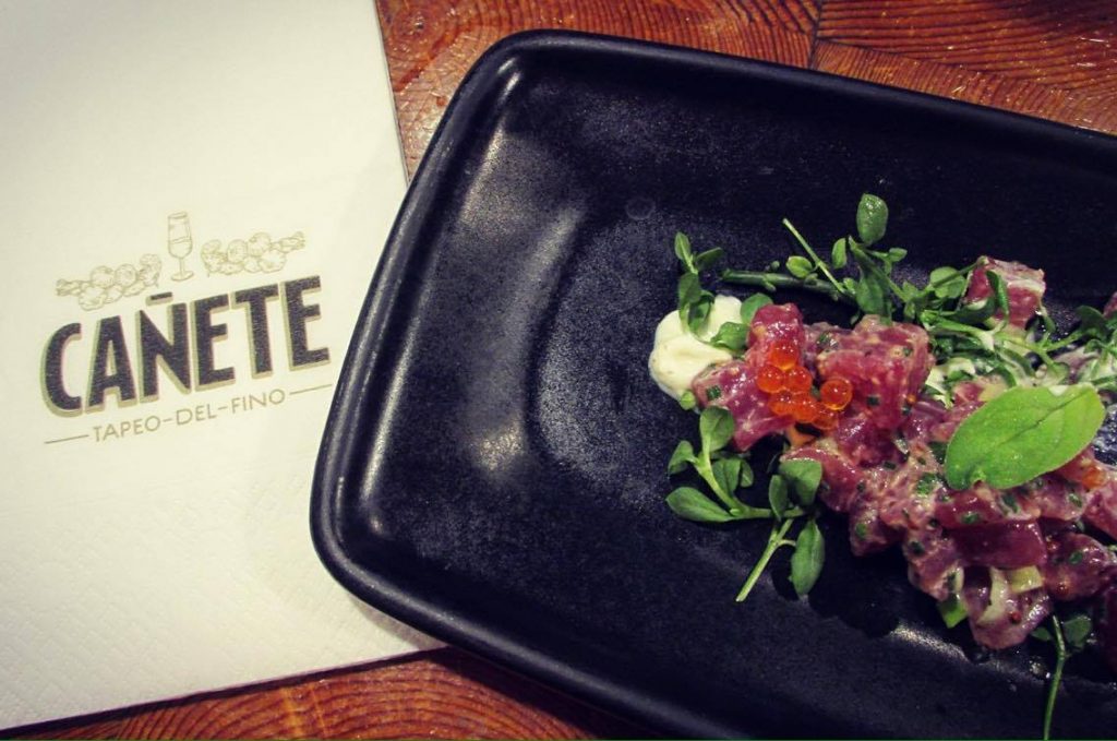 Bar Canete Tuna Tartare