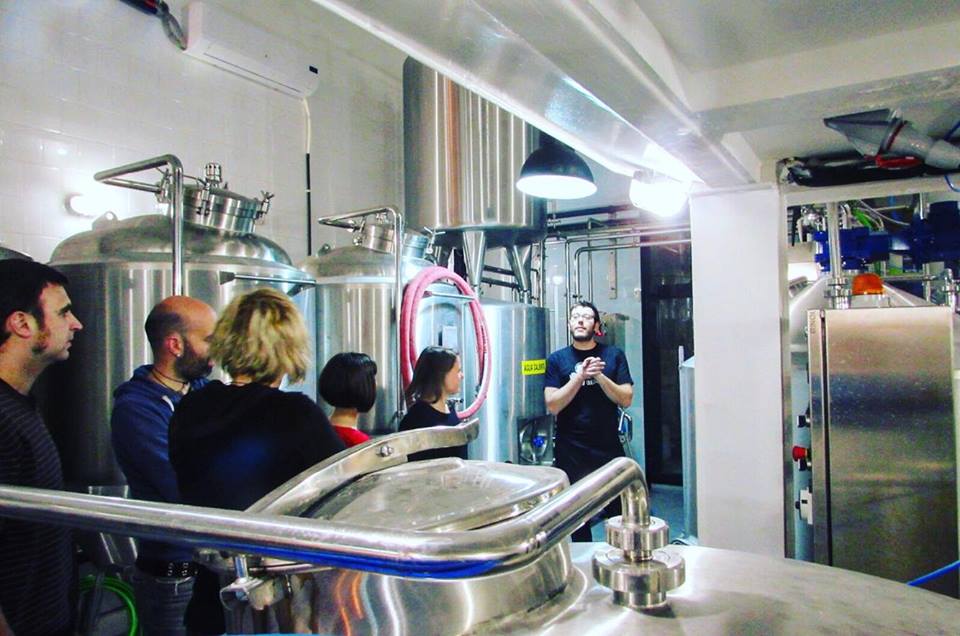 Brewer Andrea from Alex from Barna-Brew Brewpub Sant Antoni, Barcelona Brewpub