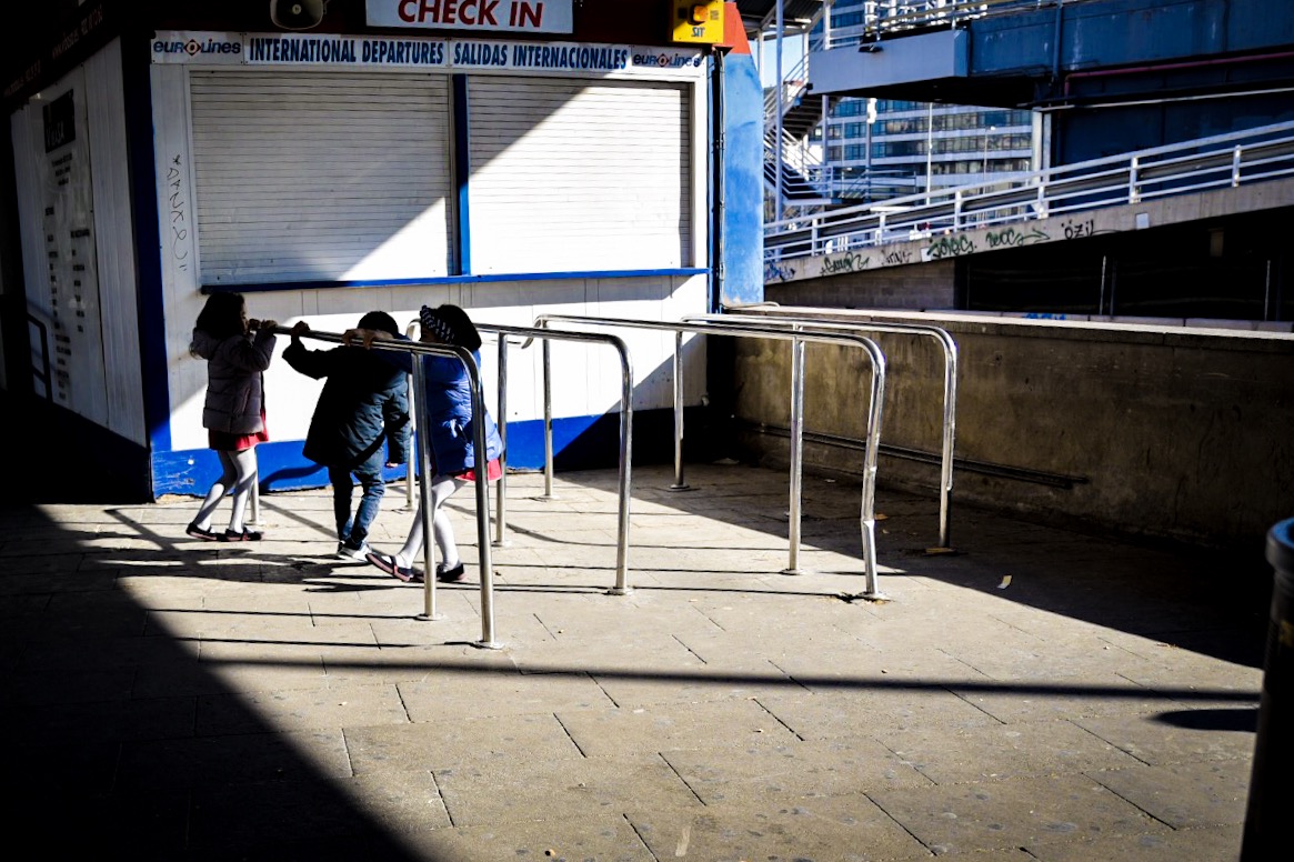 Barcelona Street Photography Project at Sants Estacio Train Station by Ben Holbrook