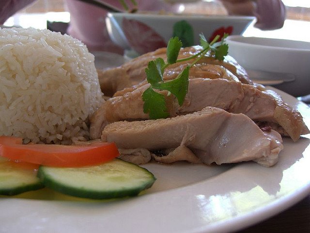 chicken rice in singapore