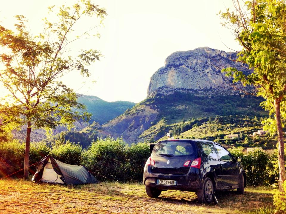 Camping roadtrip through the south of France
