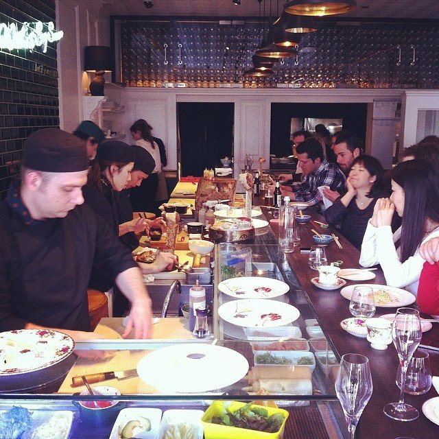 Yashin Sushi Chefs Kensington, London