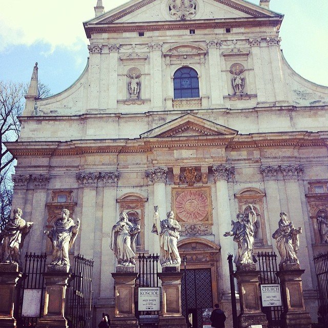 the 12 apostles - Krakow's smallest church - Poland