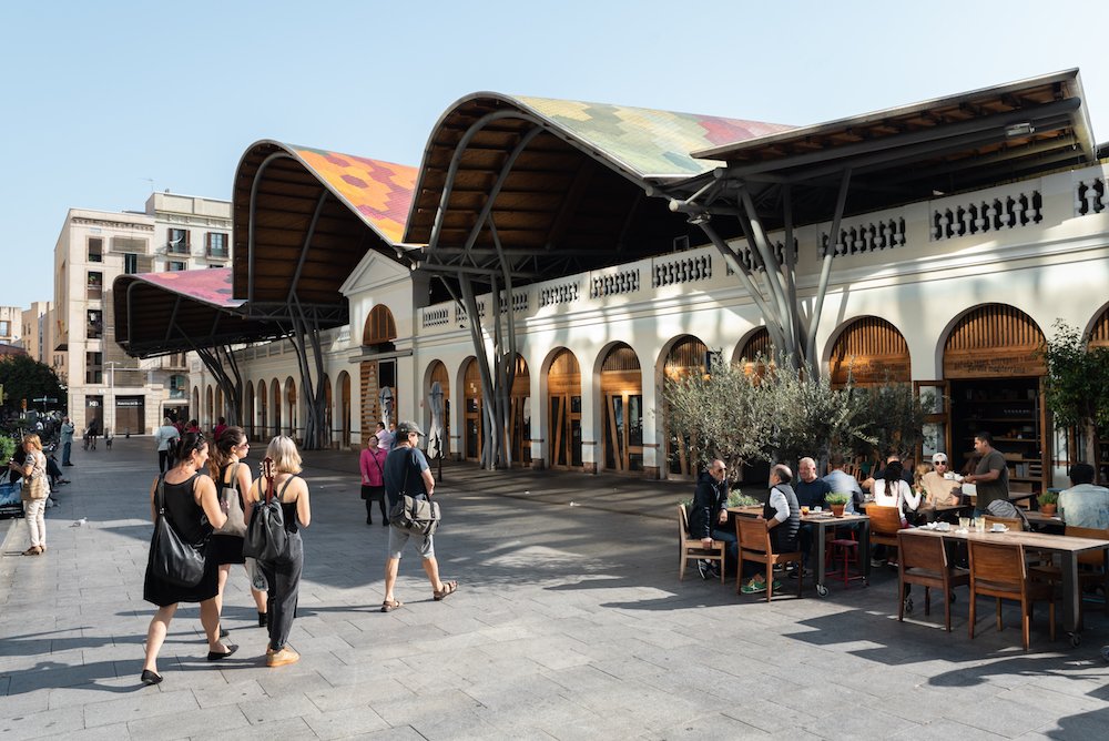 Santa Caterina Market, Barcelona - by Ben Holbrook from DriftwoodJournals.com