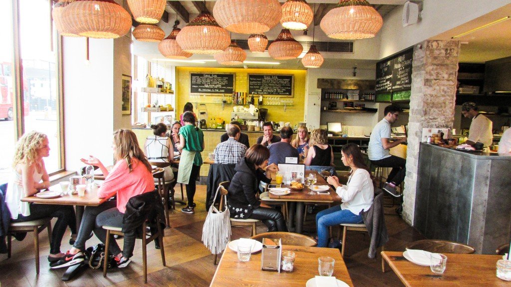 Andina Peruvian Restaurant Upstairs Interior Shoreditch London