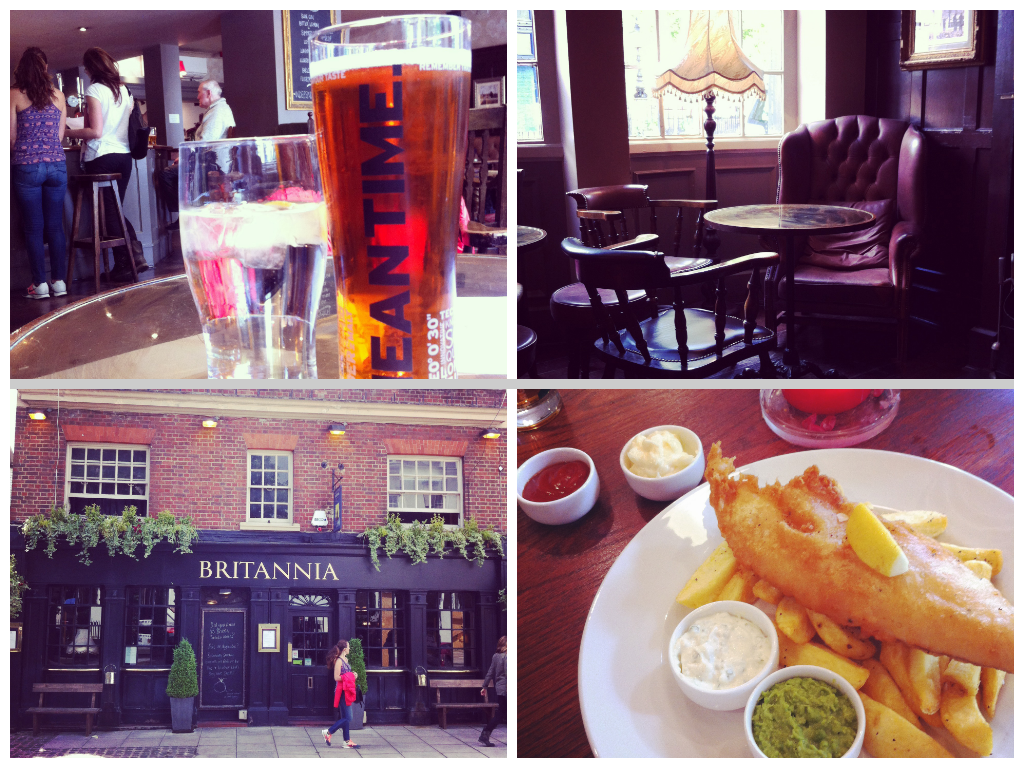 Britannia Pub Kensington London