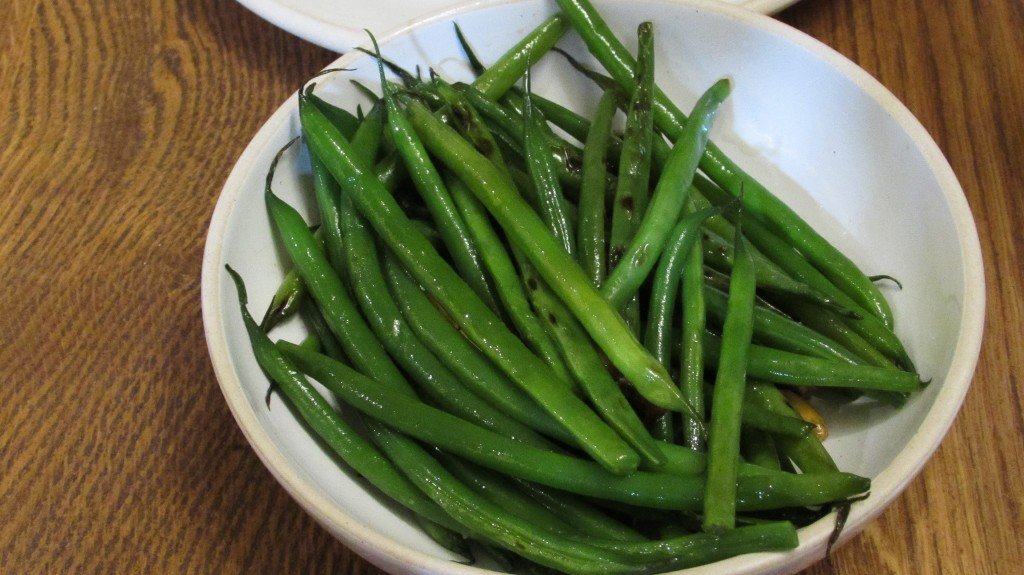 Sacha Inchi Green Beans, Andina Restaurant Shoreditch London