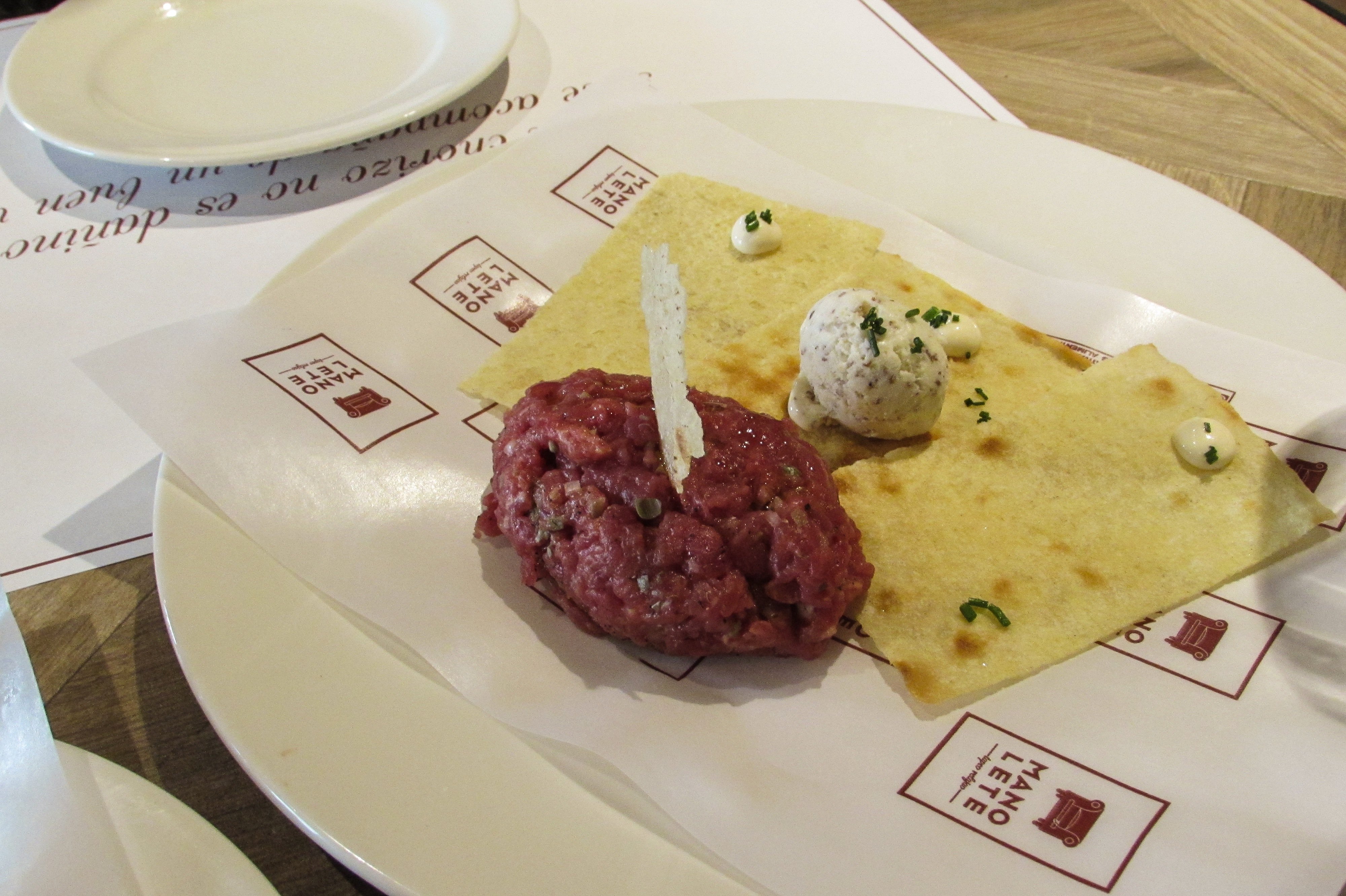 STEAK TARTAR MANOLETE 15.50€