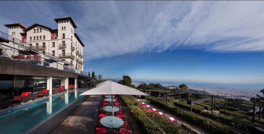 La Gran Hotel Florida Five Star Hotel in Barcelona Mountains