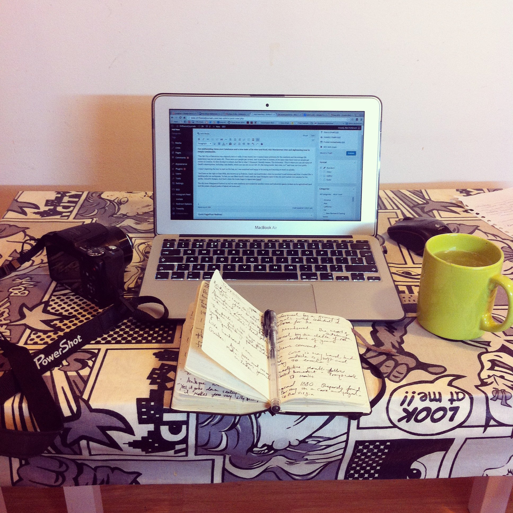 Travel writer's essential Moleskin notebooks