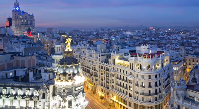 The Principal Hotel Madrid Rooftop Terrace