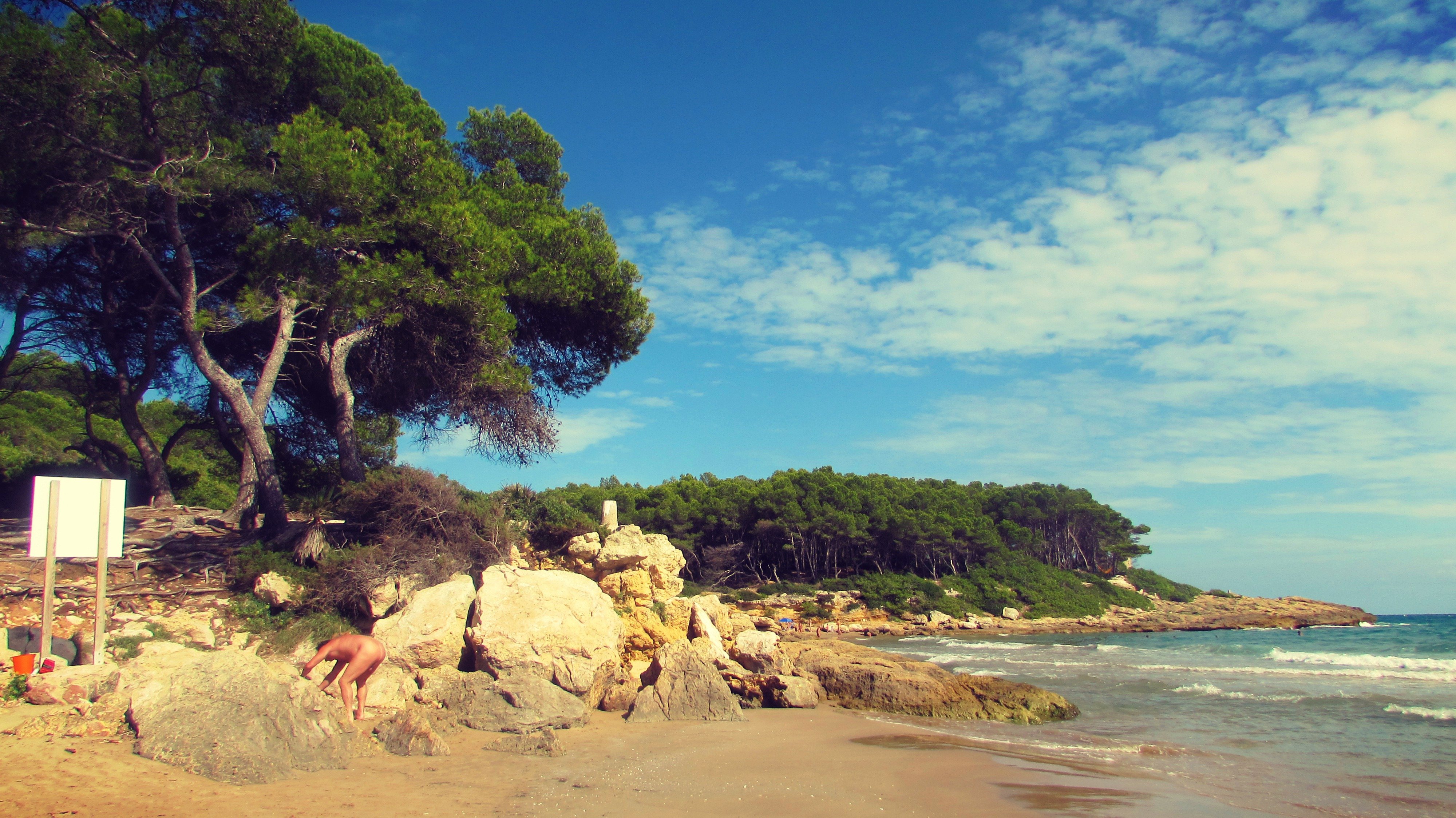 Waikiki Beach, Cala Fonda Tarragona Coast, Catalonia Spain