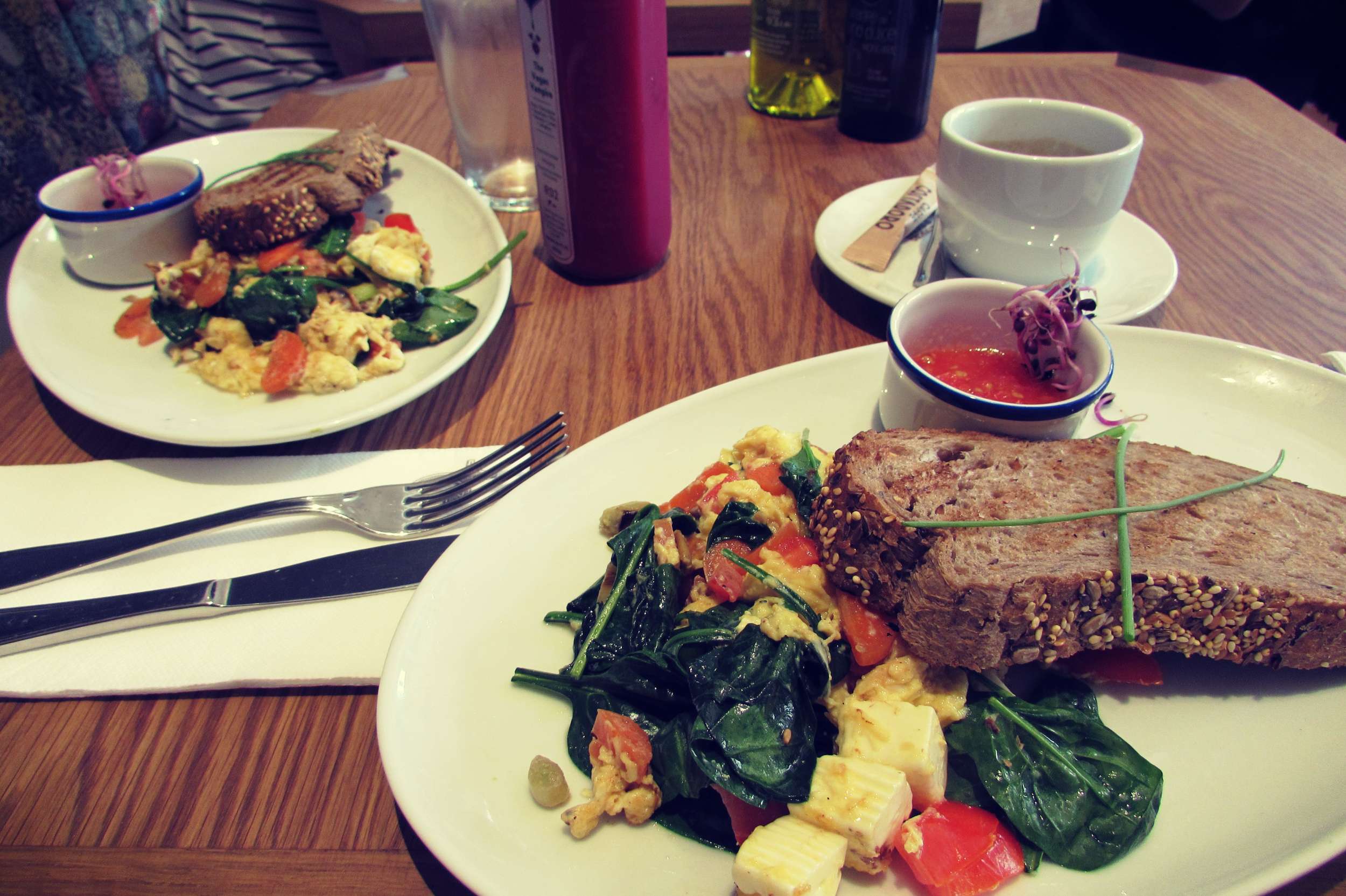 Flax & Kale Vegetarian Vegan Brunch in Raval Barcelona