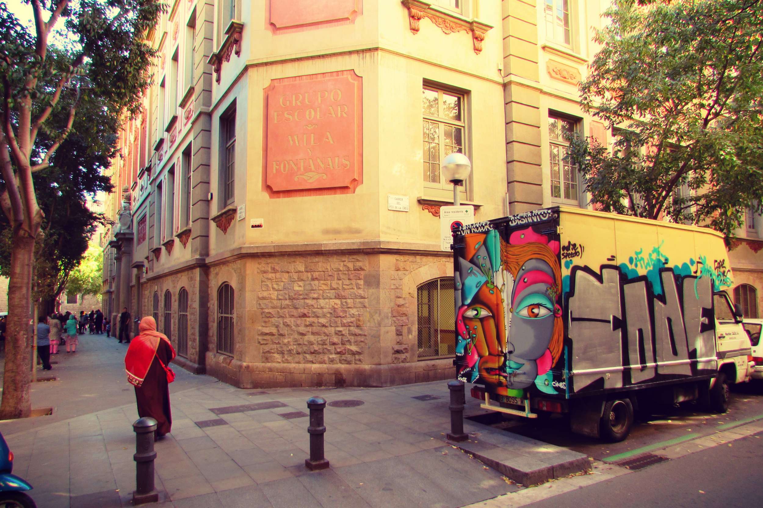 Raval neighbourhood Barcelona