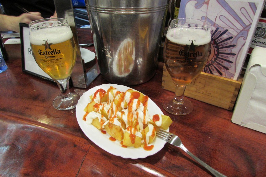 best patatas bravas in Barcelona