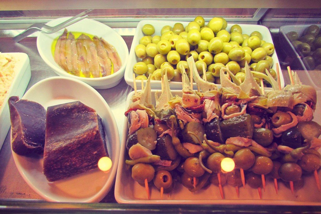 Olives and Conservas - specialities in Spain, by Ben Holbrook