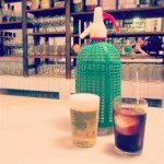 Vermouth at my favourite vermuteria in Gracia ~ La Vermu, Gracia. (Carrer de Sant Domenec, 16)