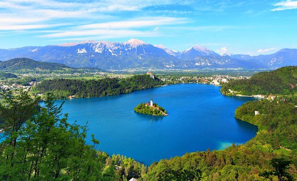 Bled lake Slovenia