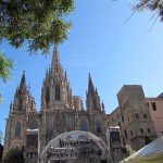 Barcelona cathedral in the Gothcic Quarter