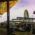 The new Encants flea market in Poblenour Barcelona - the oldest flea market in Europe