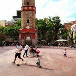 Plaça de la Vila de Gracia in Barcelona