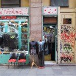 Raval's "vintage route" street - Carrer de Riera Baixa -