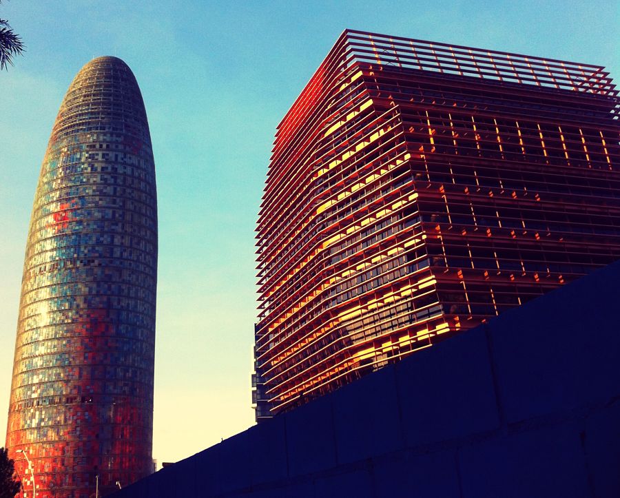 Modern architecture in Poblenou