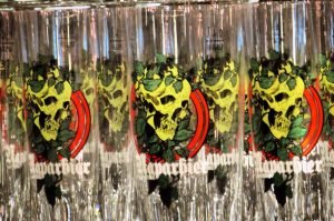 Naparbier craft beer skull logo