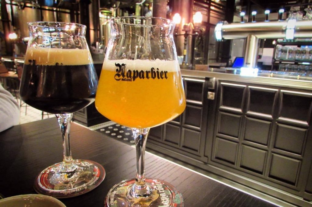 Naparbier beers at NaparBCN brewpub in Barcelona
