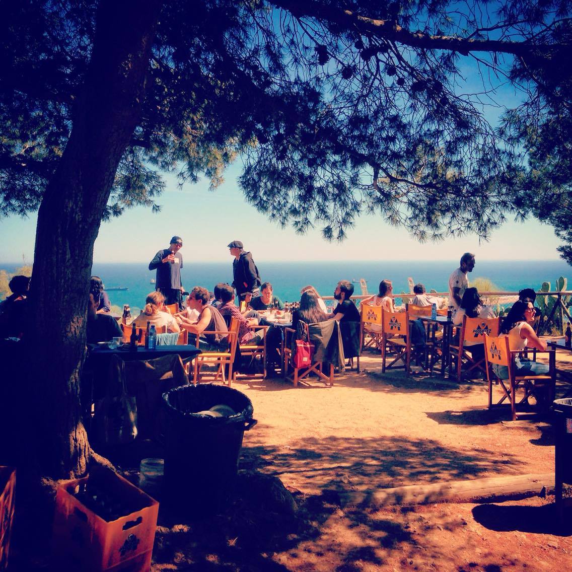 La Caseta del Migdia Montjuic Barcelona ~ Secret Viewpoint and Picnic Area