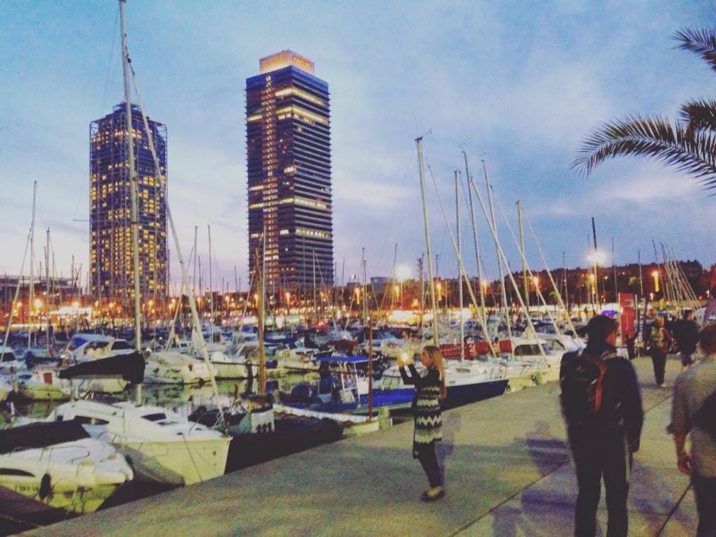 Port Vell Barcelona, where you can enjoy Barcelona boat trips on Minerva www.bcnboat.com