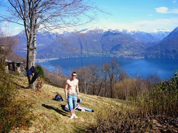 The trip that made me decide to move abroad... Lake Como, Italy, Circa 2008/9