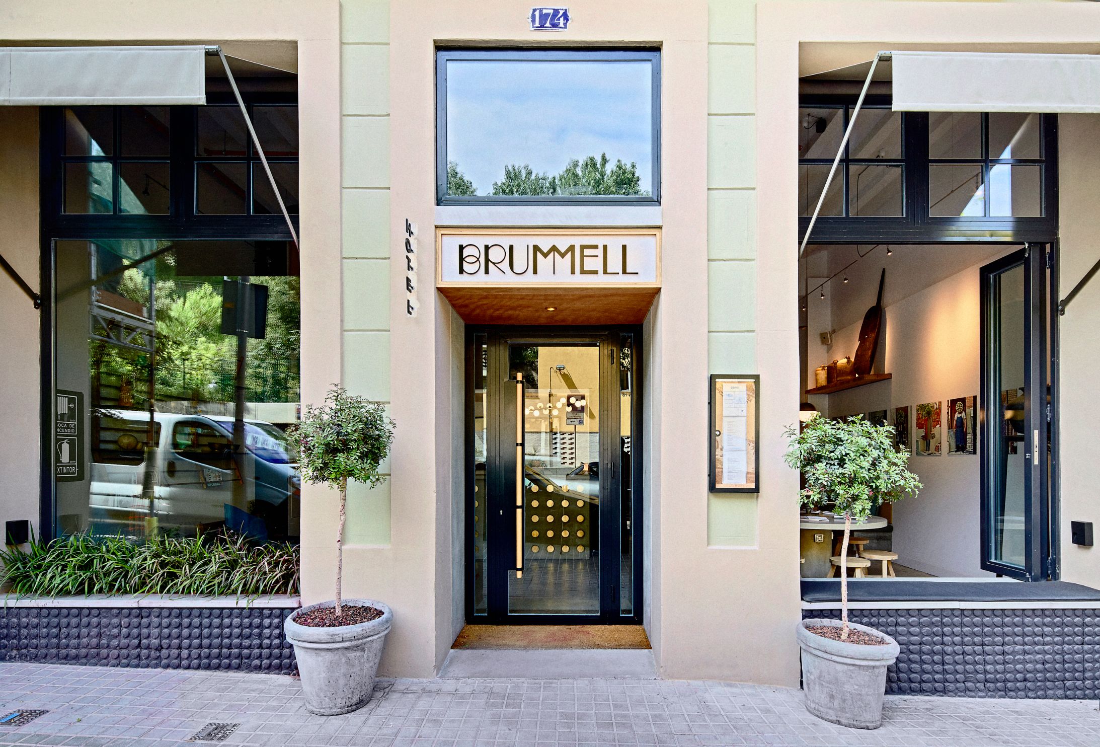 Hotel Brummell boutique hotel in Poblesec Barcelona