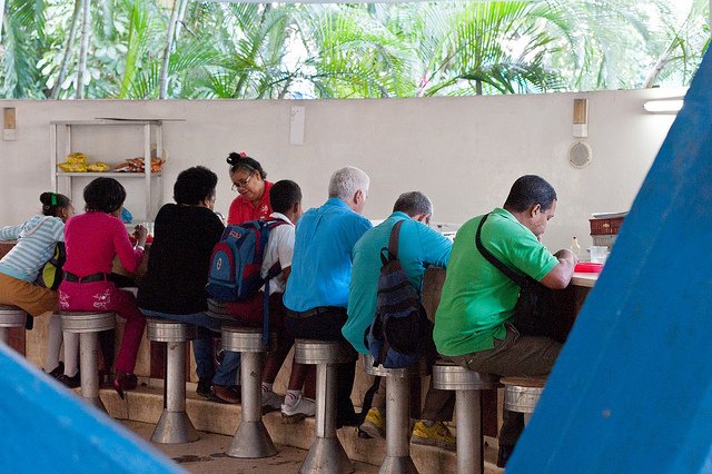 Coppelia ~ Fidel Castro's ice cream parlour in Cuba